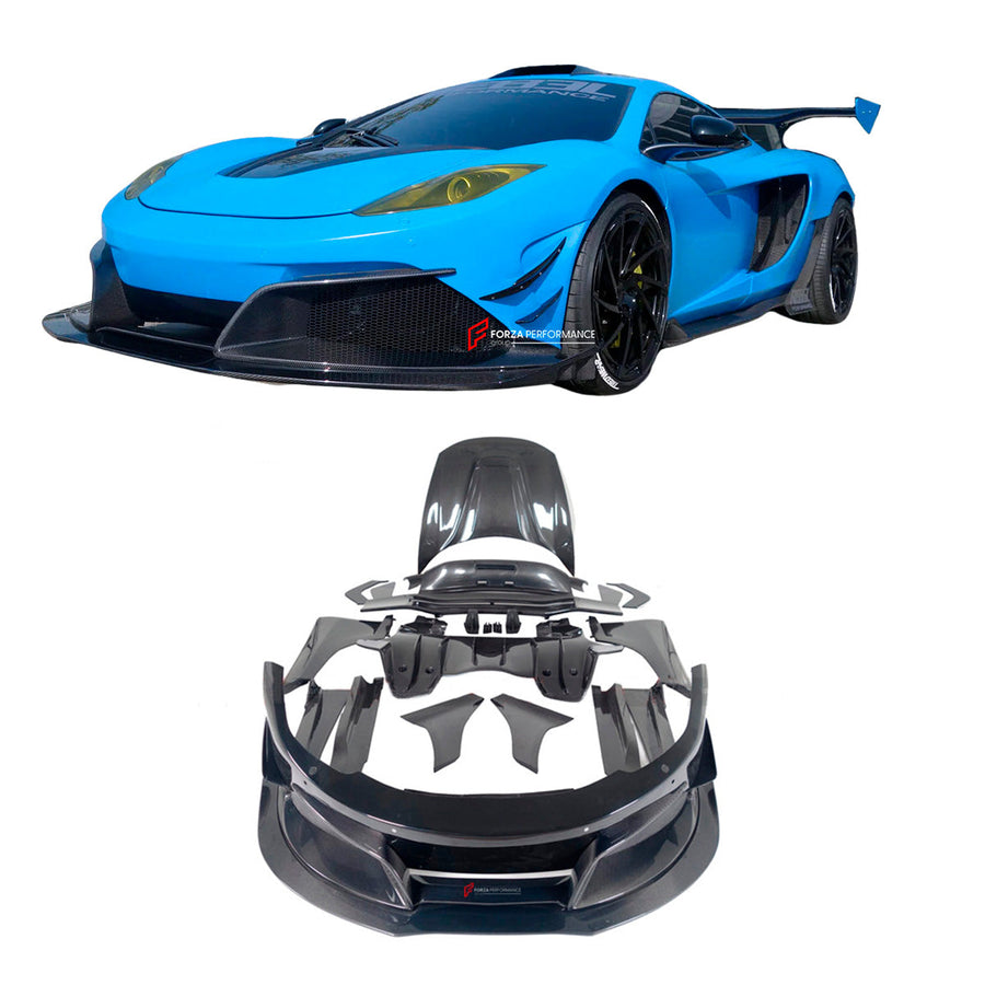 Buy Now CARBON FIBER BODY KIT for MCLAREN MP4-12C 2011 - 2014 REBEL PERFORMANCE and upgrade car parts from SIR Tuning at the Best Price. Headlights, Tail lights, Bodykits, Navigations, Carbon body kit and more - Fast & Free Shipping within Europe, US & Worldwide.