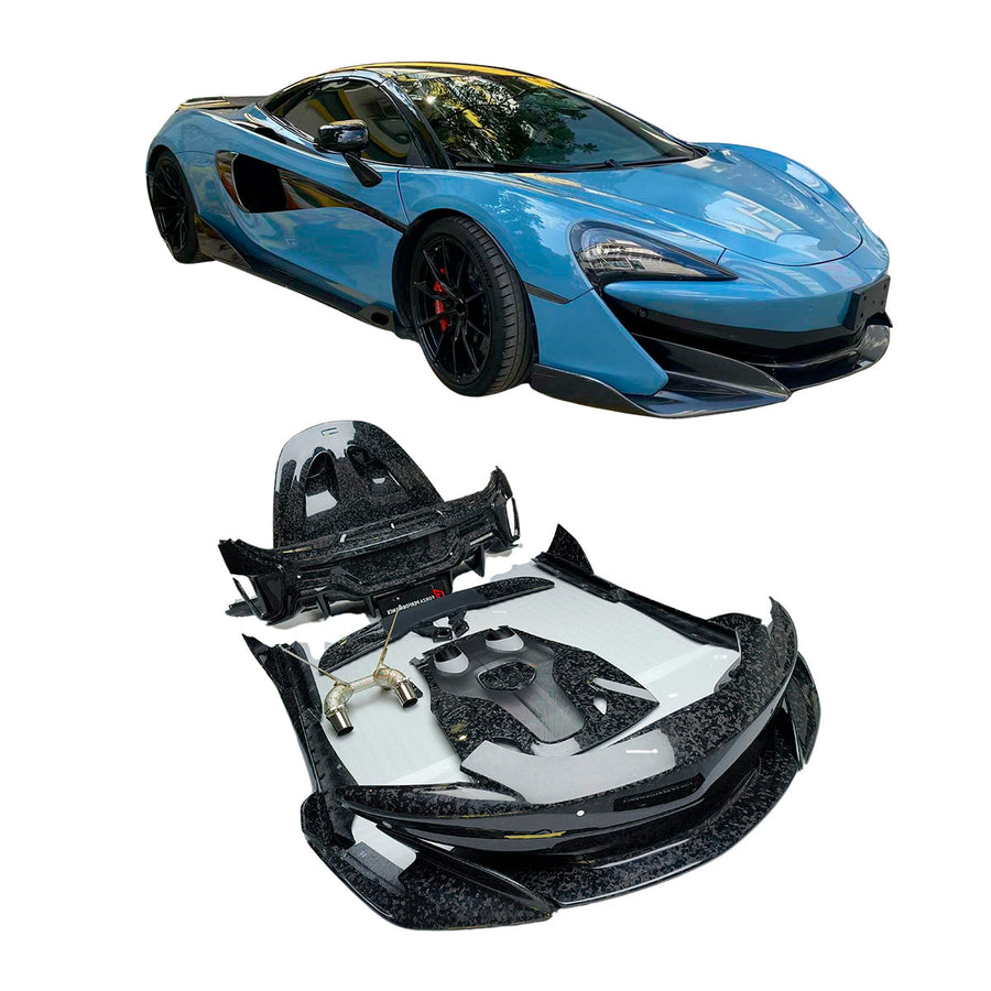 Buy Now CONVERSION UPGRADE FORGED CARBON BODY KIT for MCLAREN 570S 540C upgrade to 600LT and upgrade car parts from SIR Tuning at the Best Price. Headlights, Tail lights, Bodykits, Navigations, Carbon body kit and more - Fast & Free Shipping within Europe, US & Worldwide.