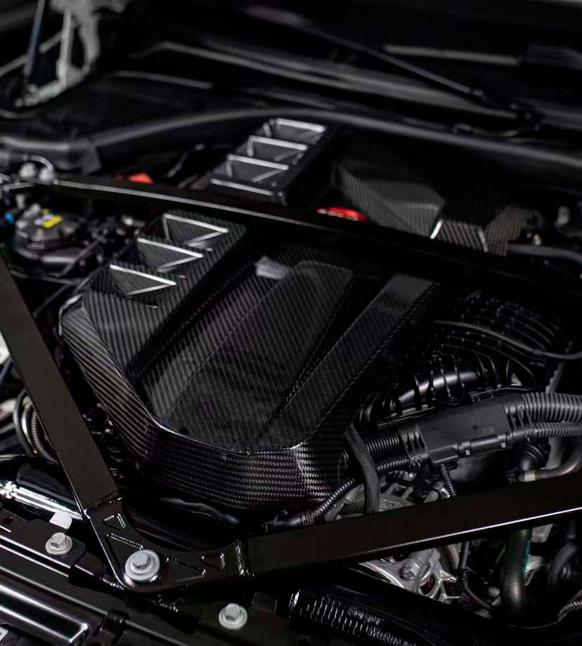 CARBON FIBER ENGINE COVER KIT for BMW G8X M2 M3 M4 2020+