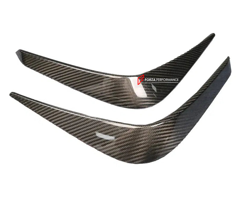CARBON FIBER FRONT BUMPER CANARDS for BMW M3 G80 M4 G82 2020+