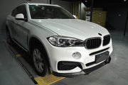 CARBON FIBER FRONT LIP for BMW X6 F16 M SPORT 4-DOOR 2015 - 2018 (Fits:M-TECH)
