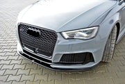 CARBON FIBER FRONT LIP V2 for AUDI RS3 2015 - 2016