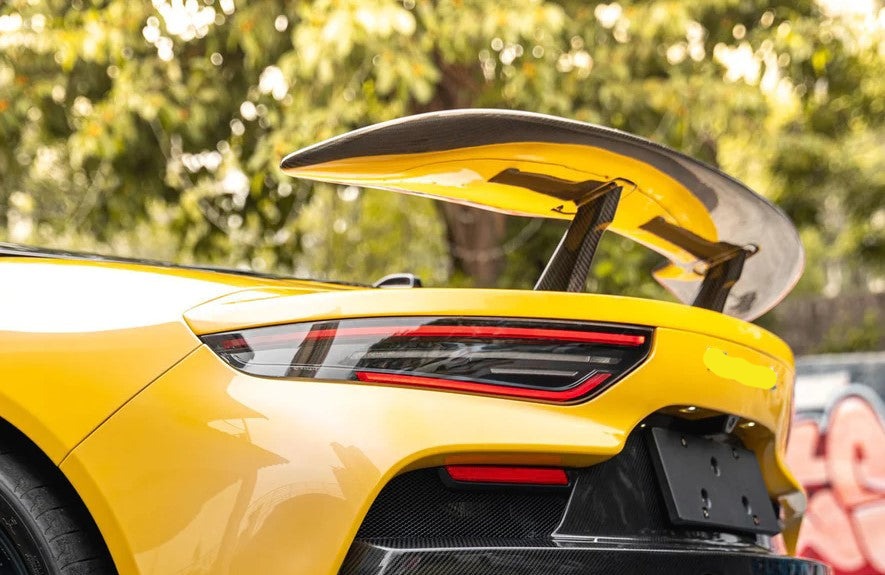 CARBON FIBER GT WING Spoiler V1 for MASERATI MC20 2020 - 2023