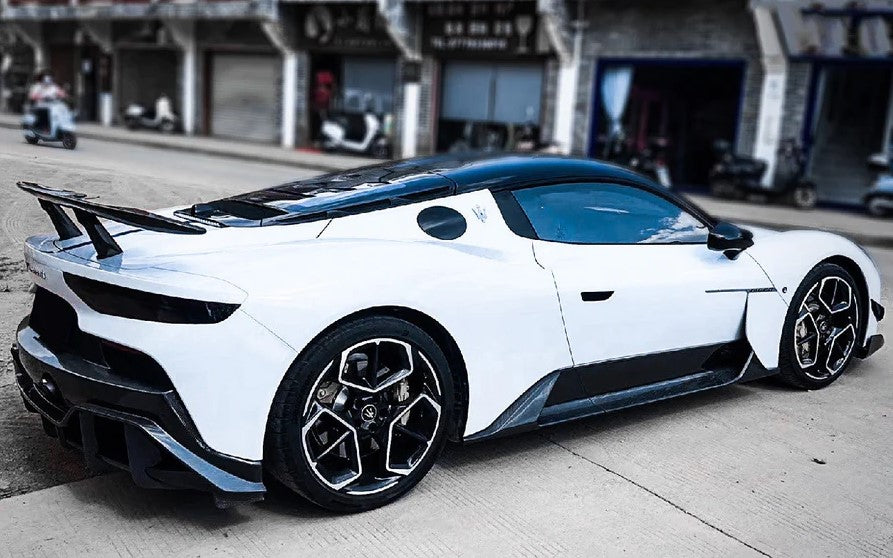 CARBON FIBER GT WING Spoiler V1 for MASERATI MC20 2020 - 2023