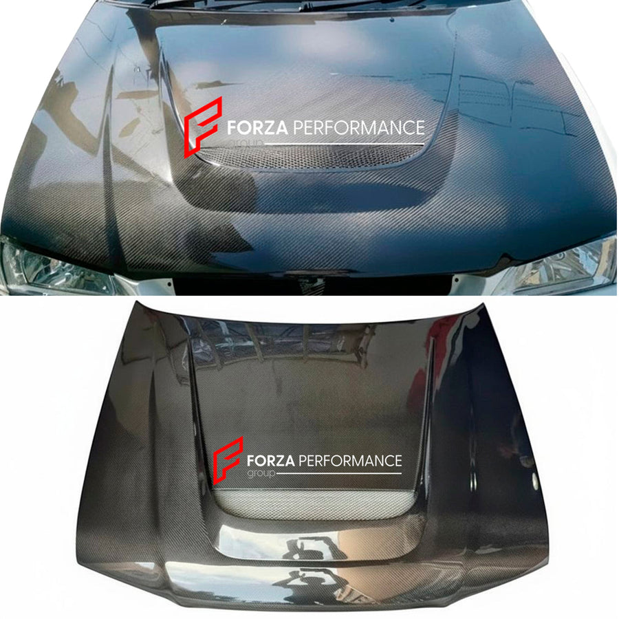 Buy Now CARBON FIBER HOOD BONNET for SUBARU IMPREZA 1991 - 2001 and upgrade car parts from SIR Tuning at the Best Price. Headlights, Tail lights, Bodykits, Navigations, body kit and more - Fast & Free Shipping within Europe, US & Worldwide.