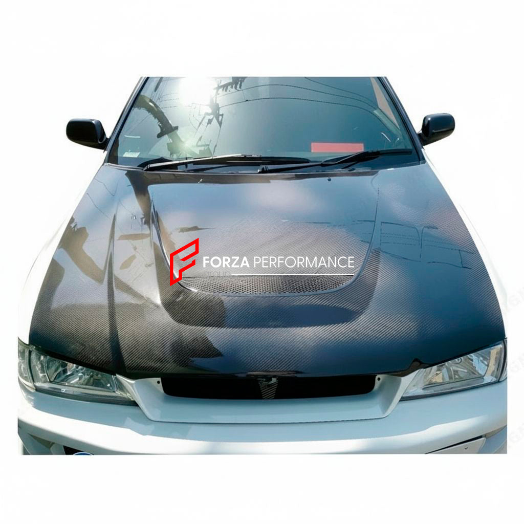 CARBON FIBER HOOD BONNET for SUBARU IMPREZA 1991 - 2001