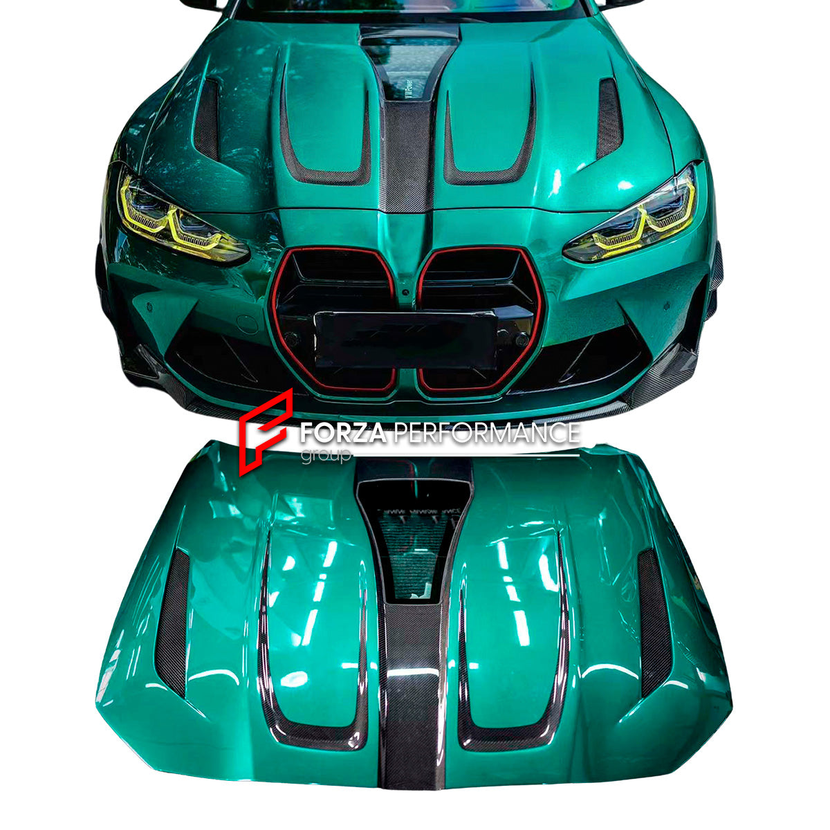 CARBON FIBER HOOD for BMW M3 G80 2020 - 2022