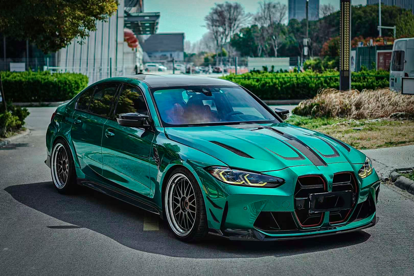 CARBON FIBER HOOD for BMW M3 G80