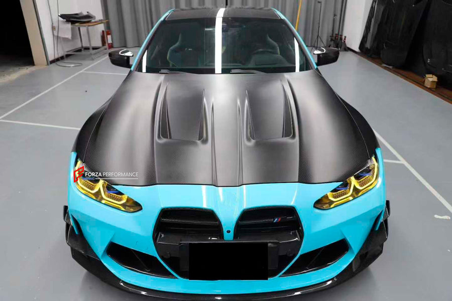 Buy Now CARBON FIBER HOOD for BMW M4 G82 2021+ and upgrade car parts from SIR Tuning at the Best Price. Headlights, Tail lights, Bodykits, Navigations, body kit and more - Fast & Free Shipping within Europe, US & Worldwide.