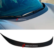 CARBON FIBER HOOD TRIM for FERRARI F8 TRIBUTO SPIDER 2019 - 2023