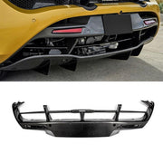 DRY CARBON REAR BUMPER COVER for MCLAREN 720S 2017 - 2023