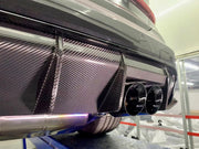 CARBON FIBER REAR DIFFUSER V2 for BMW G82 M4 2020+