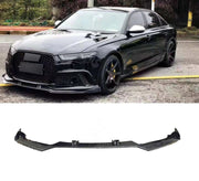 CARBON FIBER REAR FRONT LIP for AUDI RS6 A6 S6 2013 - 2018