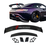 CARBON FIBER REAR SPOILER for MERCEDES BENZ C190 AMG GT GTS GTC GTR 2015 - 2021