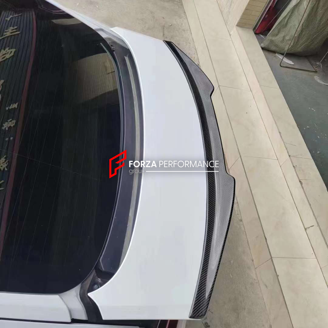 CARBON FIBER REAR SPOILER WING for PORSCHE PANAMERA 971 2017 - 2023