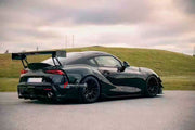 DRY CARBON TIME ATTACK REAR WING SPOILER for TOYOTA SUPRA A90 2018+