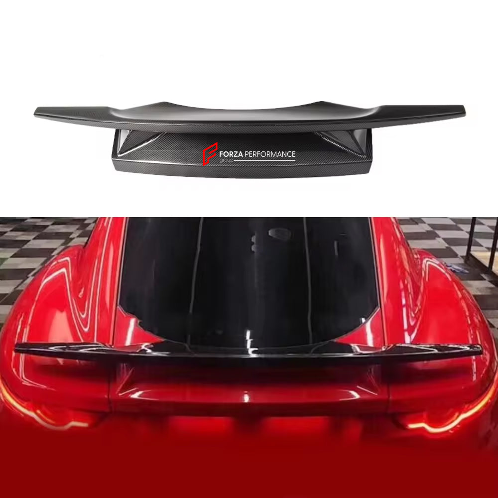 CARBON FIBER REAR SPOILER for JAGUAR F-TYPE 2013 - 2018