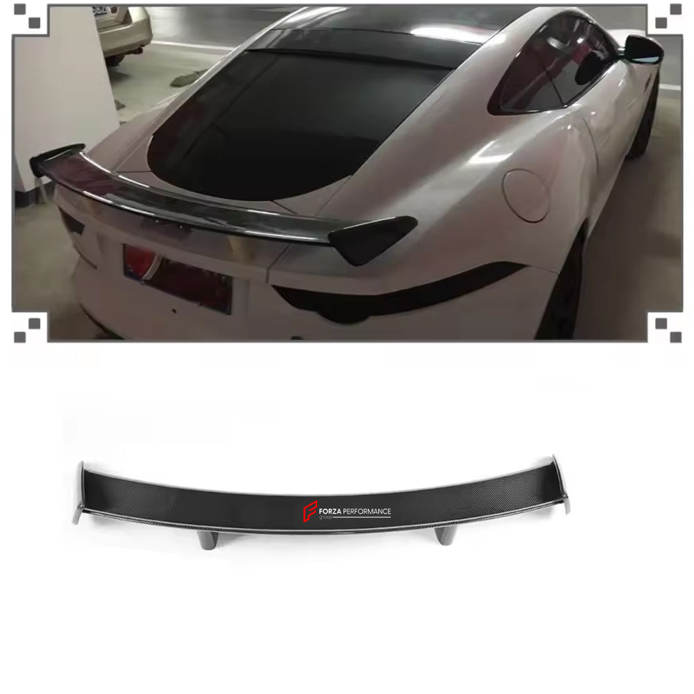 CARBON FIBER REAR SPOILER for JAGUAR F-TYPE 2015 - 2018