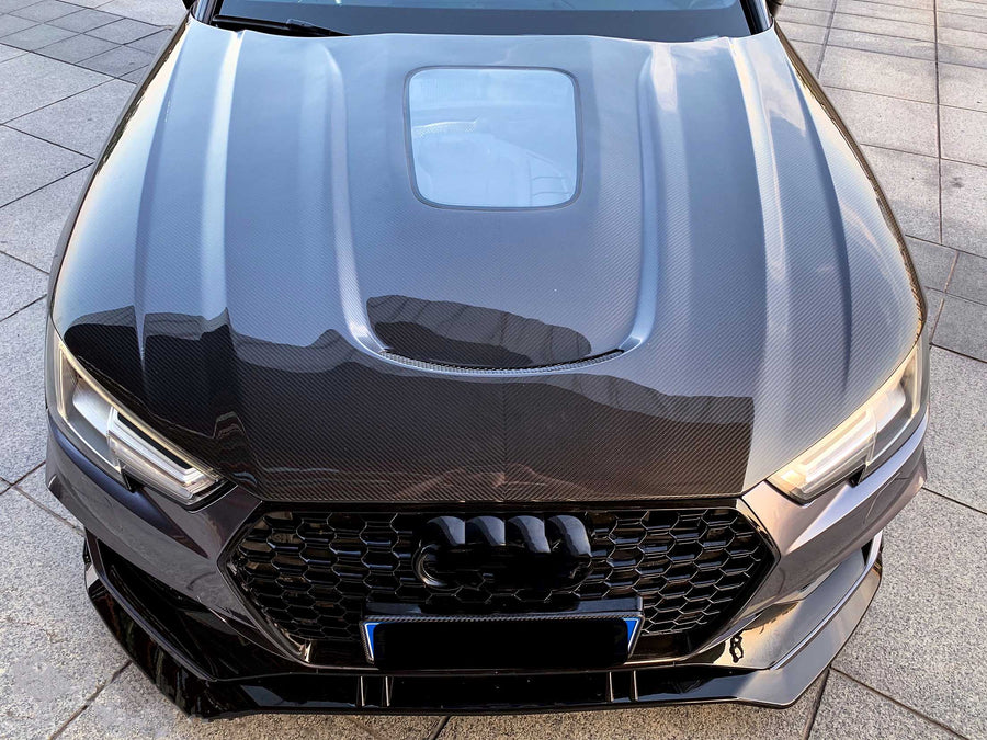 Buy Now CARBON TEMPERED GLASS HOOD BONNET for AUDI A4 S4 B9 B9.5 FACELIFT 2016+ and upgrade car parts from SIR Tuning at the Best Price. Headlights, Tail lights, Bodykits, Navigations, body kit and more - Fast & Free Shipping within Europe, US & Worldwide.
