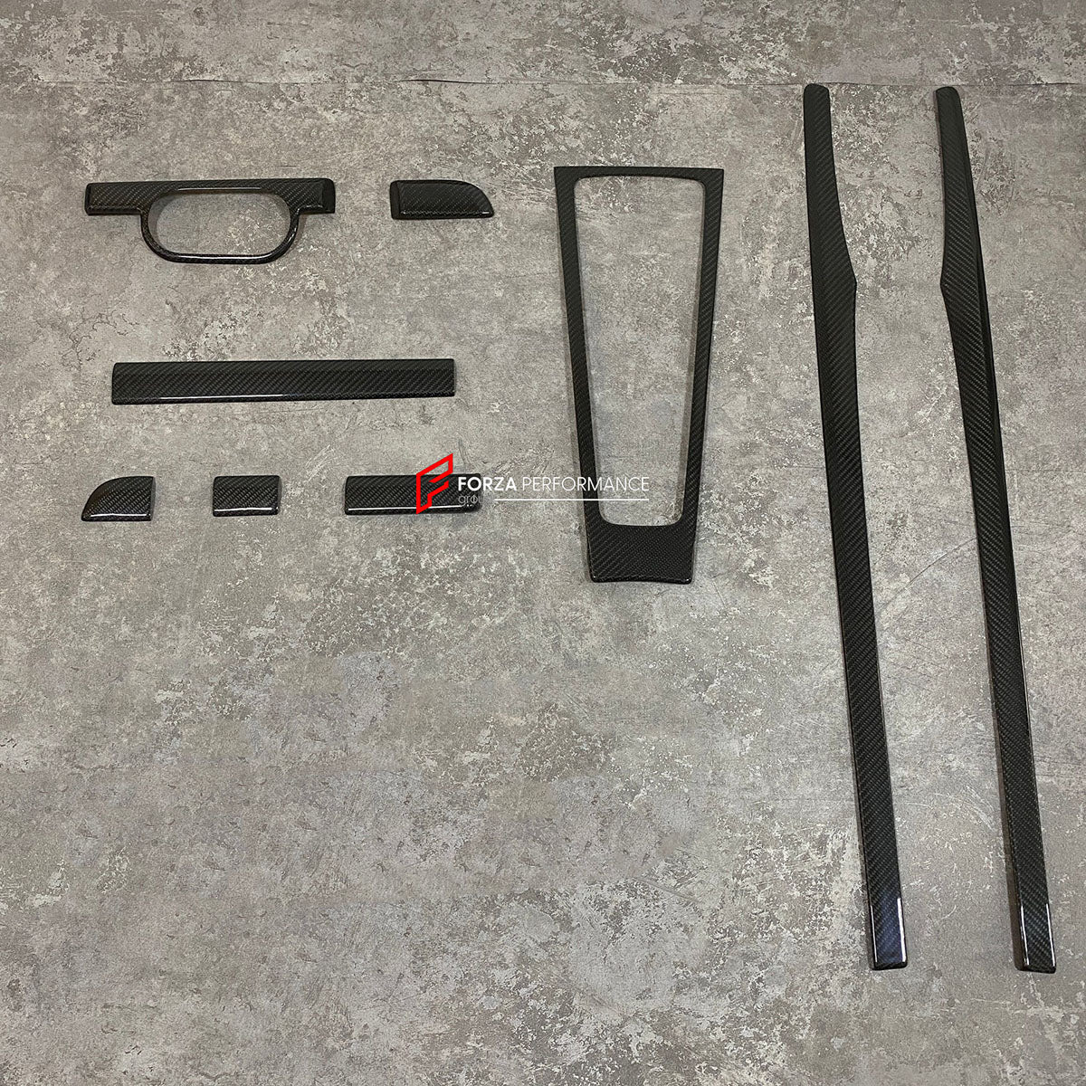 DRY CARBON INTERIOR KIT for PORSCHE 718 981 982 BOXSTER CAYMAN 2013+
