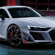CARBON FRONT BUMPER CANARDS for AUDI R8 V8 V10 Coupe Spyder 2019+