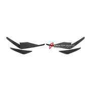 CARBON FRONT BUMPER CANARDS for AUDI R8 V8 V10 Coupe Spyder 2019+