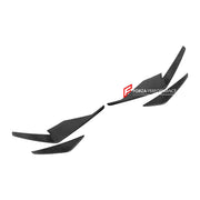 CARBON FRONT BUMPER CANARDS for AUDI R8 V8 V10 Coupe Spyder 2019+