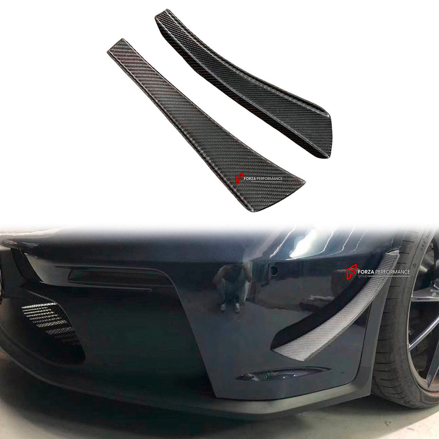 Buy Now CARBON FRONT BUMPER CANARDS for PORSCHE 911 992 GT3 2019+ and upgrade car parts from SIR Tuning at the Best Price. Headlights, Tail lights, Bodykits, Navigations, Body Kit and more - Fast & Free Shipping within Europe, US & Worldwide.