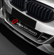 CARBON FRONT BUMPER TRIM for BMW 5 SERIES G30 LCI 530i 530e 540i M550i xDrive 2021 - 2023