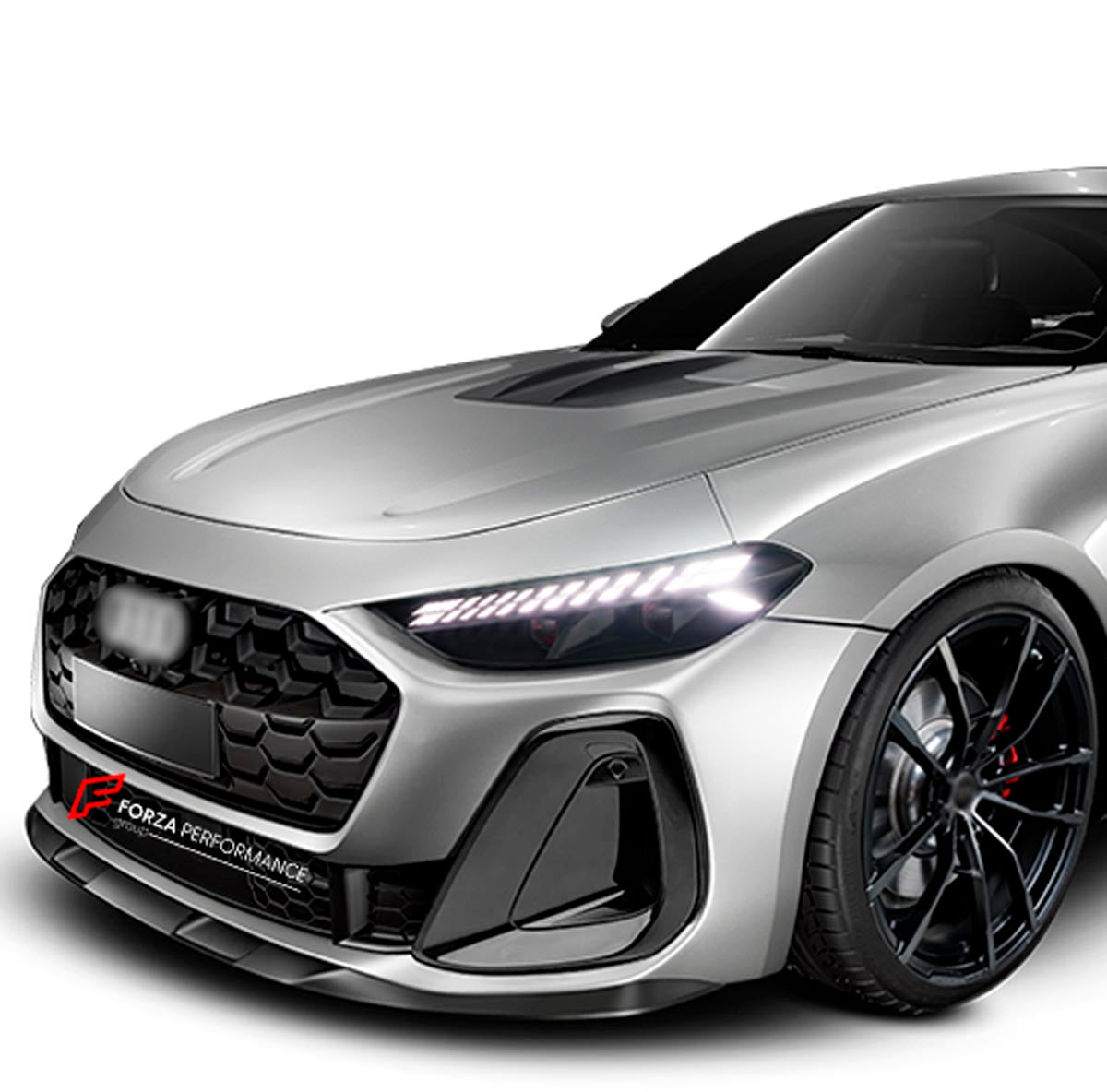 CARBON FRONT LIP for AUDI A5 S5 B10 2024+