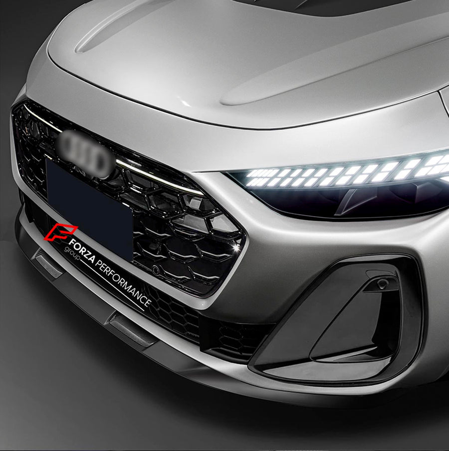 Buy Now CARBON FRONT LIP for AUDI A5 S5 B10 2024+ and upgrade car parts from SIR Tuning at the Best Price. Headlights, Tail lights, Bodykits, Navigations, Body Kit and more - Fast & Free Shipping within Europe, US & Worldwide.