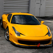 CARBON FRONT LIP for FERRARI 458 Coupe Spyder 2011 - 2013