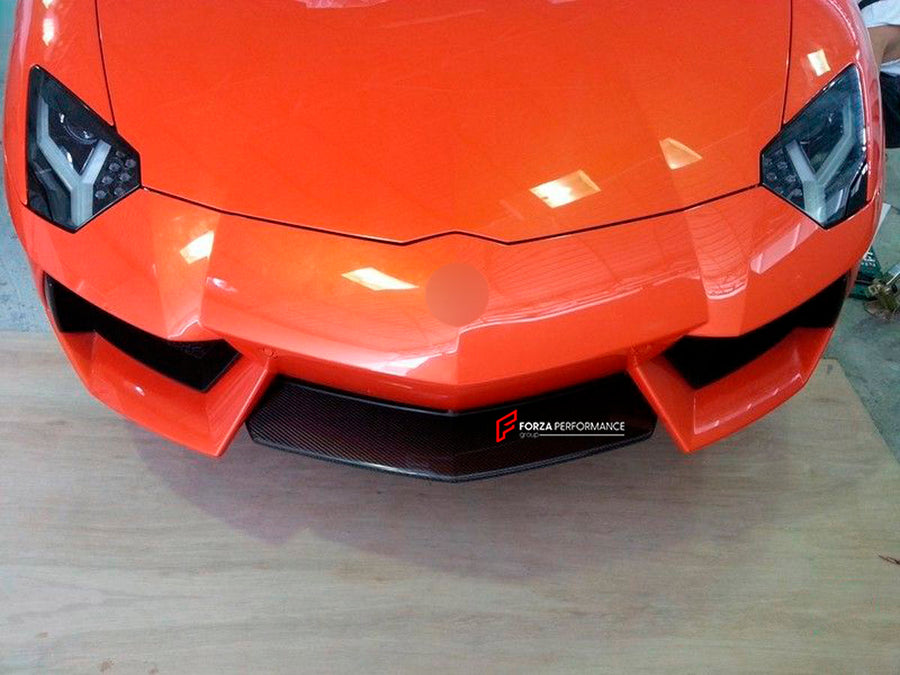 Buy Now CARBON FRONT LIP for LAMBORGHINI AVENTADOR LP700 OEM001P 2012 - 2015 and upgrade car parts from SIR Tuning at the Best Price. Headlights, Tail lights, Bodykits, Navigations, Body Kit and more - Fast & Free Shipping within Europe, US & Worldwide.