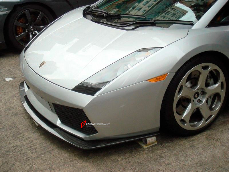 Buy Now CARBON FRONT LIP for LAMBORGHINI GALLARDO 2003 - 2008 and upgrade car parts from SIR Tuning at the Best Price. Headlights, Tail lights, Bodykits, Navigations, body kit and more - Fast & Free Shipping within Europe, US & Worldwide.