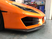 CARBON FRONT LIP for LAMBORGHINI HURACAN LP580 COUPE SPYDER 2016 - 2019