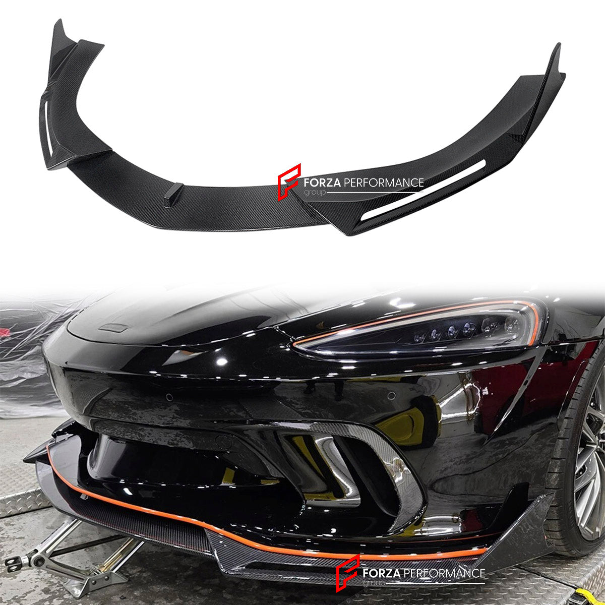 CARBON FRONT LIP for MCLAREN GT 2019 - 2023