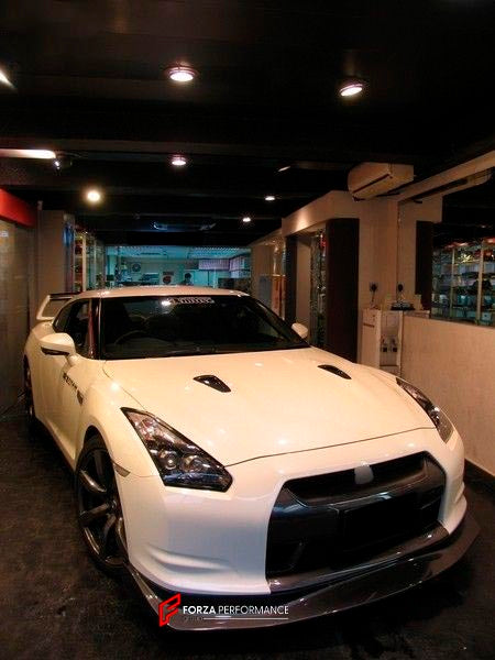 CARBON FRONT LIP for NISSAN GT-R R35 2007 - 2016