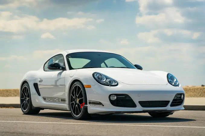 CARBON FRONT LIP for PORSCHE CAYMAN 987.2 2009 - 2013