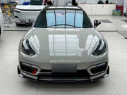 CARBON FRONT LIP for PORSCHE PANAMERA G2 971.1 FACELIFT 2020 - 2024