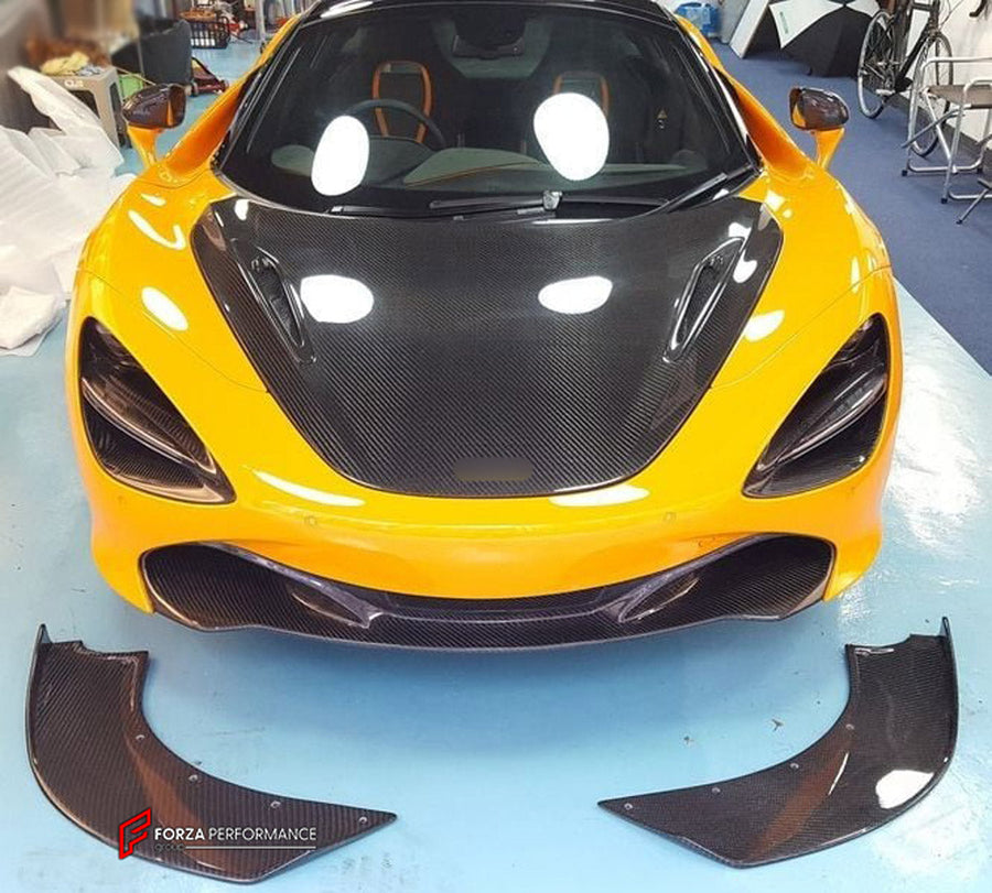 Buy Now CARBON FRONT LIP SPLITTER for MCLAREN 720S COUPE and upgrade car parts from SIR Tuning at the Best Price. Headlights, Tail lights, Bodykits, Navigations, Body Kit and more - Fast & Free Shipping within Europe, US & Worldwide.