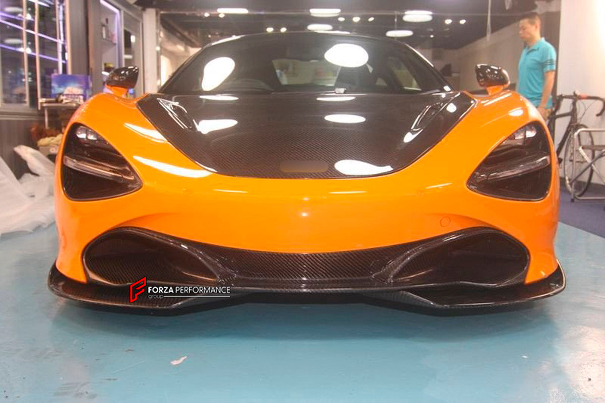 CARBON FRONT LIP SPLITTER for MCLAREN 720S COUPE