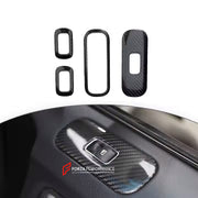 CARBON GLASS LIFT SWITCH FRAME TRIM for MERCEDES-BENZ G-CLASS G450 G350 G500 G550 AMG G63 G63 W465 2024+