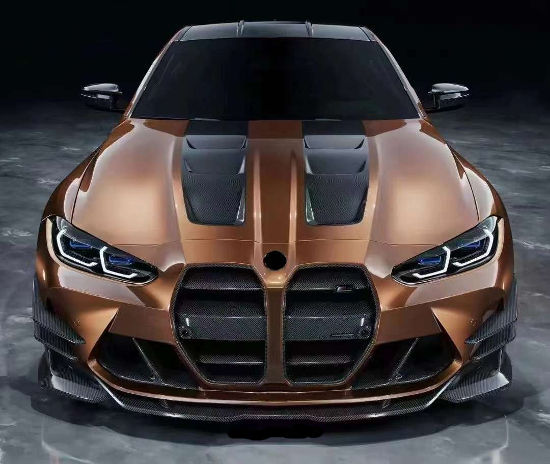 CARBON HOOD BONNET for BMW M4 G82 2020+ STREETFIGHTER STYLE