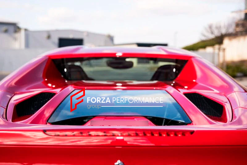 CARBON ENGINE HOOD BONNET for FERRARI 488 GTB SPIDER 2015 - 2020