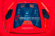 CARBON ENGINE HOOD BONNET for FERRARI 488 GTB SPIDER 2015 - 2020