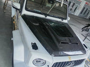 TRANSPARENT CARBON HOOD BONNET FOR MERCEDES BENZ G CLASS W464 G400 G500 G63 2018+