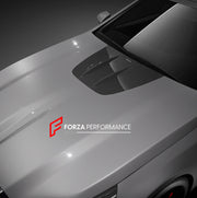 CARBON HOOD BONNET TRIM for BMW 5 SERIES G30 2017 - 2023
