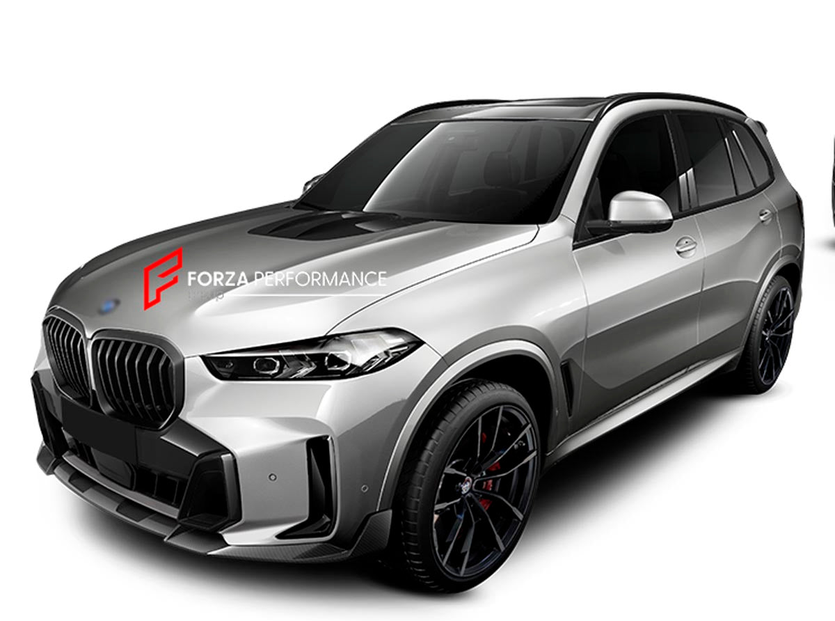 CARBON HOOD BONNET TRIM for BMW X5 LCI G05 G18 40i 50e M50i M60i xDrive sDrive 2019+