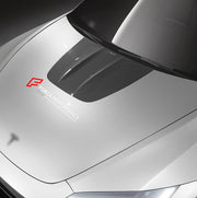 CARBON HOOD BONNET TRIM for TESLA MODEL 3 2017 - 2023