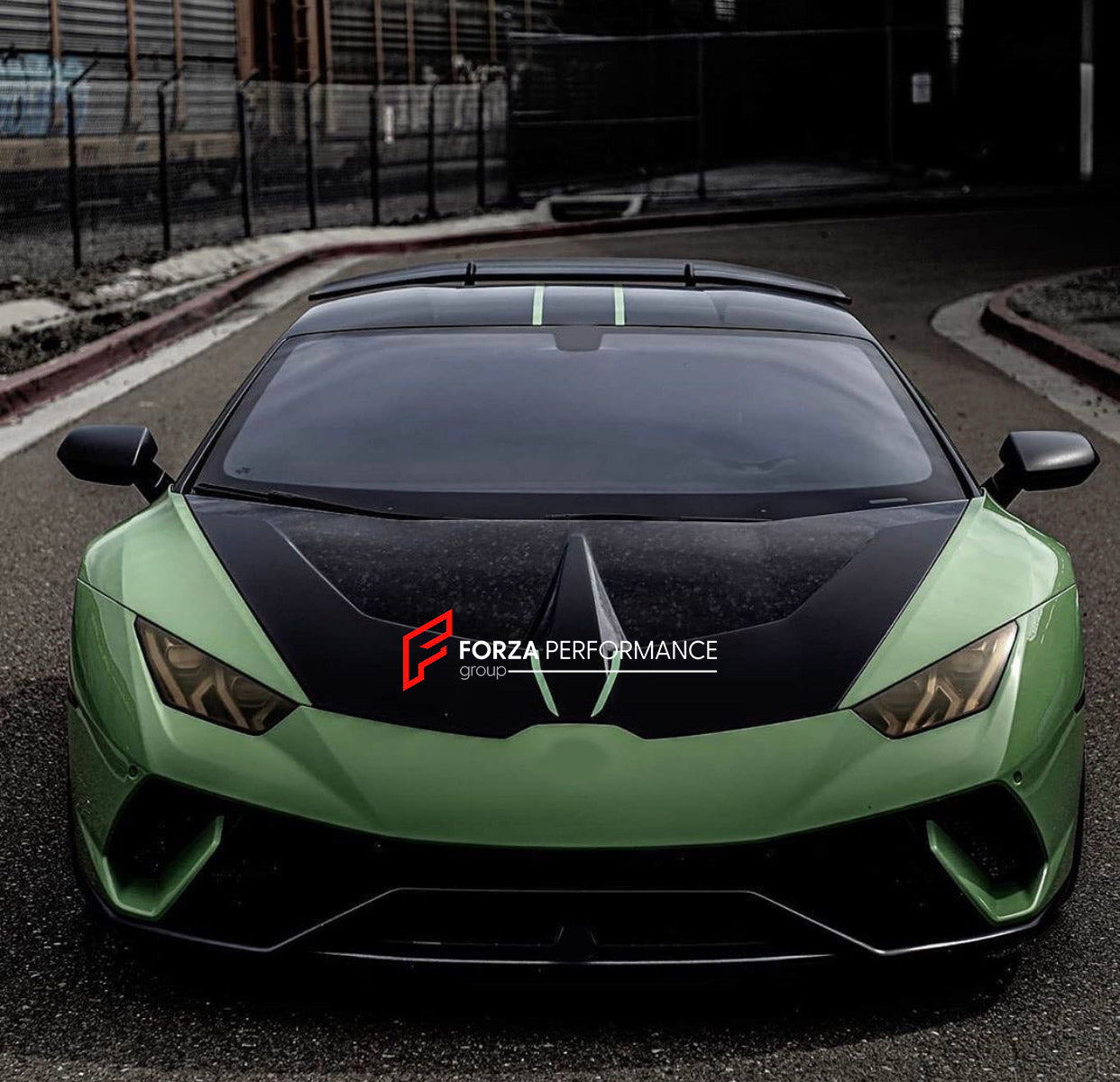 CARBON FIBER FRONT HOOD for LAMBORGHINI HURACAN LP580 610 2014 - 2016